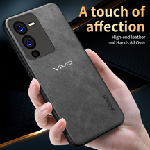 VIVO V25 PRO 5G Business Style PU LEATHER PROTECTIVE BACK CASE WITH CAMERA PROTECTION
