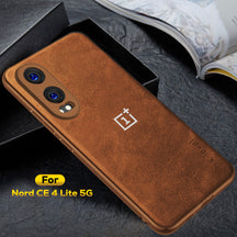 ONEPLUS NORD CE 4 LITE 5G Business Style PU LEATHER PROTECTIVE BACK CASE WITH CAMERA PROTECTION