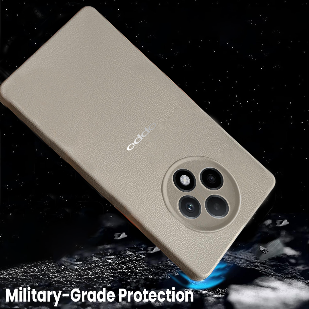 Oppo F27 Pro Plus 5G Solid Color Leather Texture Matte Phone Back Case
