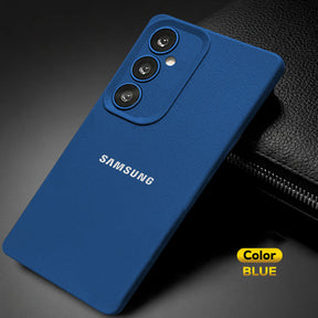 Samsung Galaxy A56 5G Solid Color Leather Texture Matte Phone Back Case