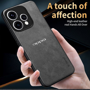 OPPO RENO 15 5G Business LEATHER BACK CASE WITH CAMERA PROTECTION
