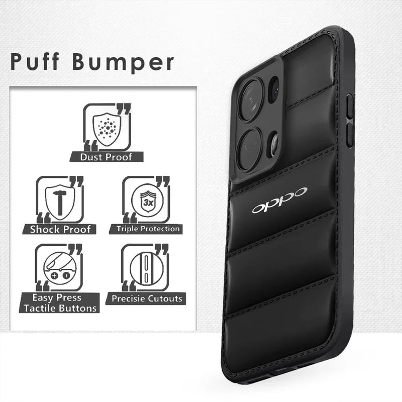 OPPO RENO 13/13 PRO 5G The Puffer Edition Soft Material Down Jacket Phone Case