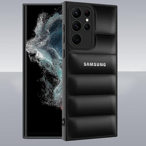 Samsung Galaxy S24 ULTRA The Puffer Edition Soft Material Down Jacket Phone Case