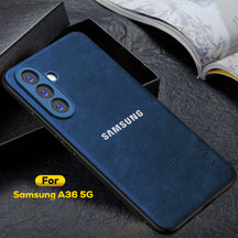 GALAXY A36 5G Business Style PU LEATHER PROTECTIVE BACK CASE WITH CAMERA PROTECTION