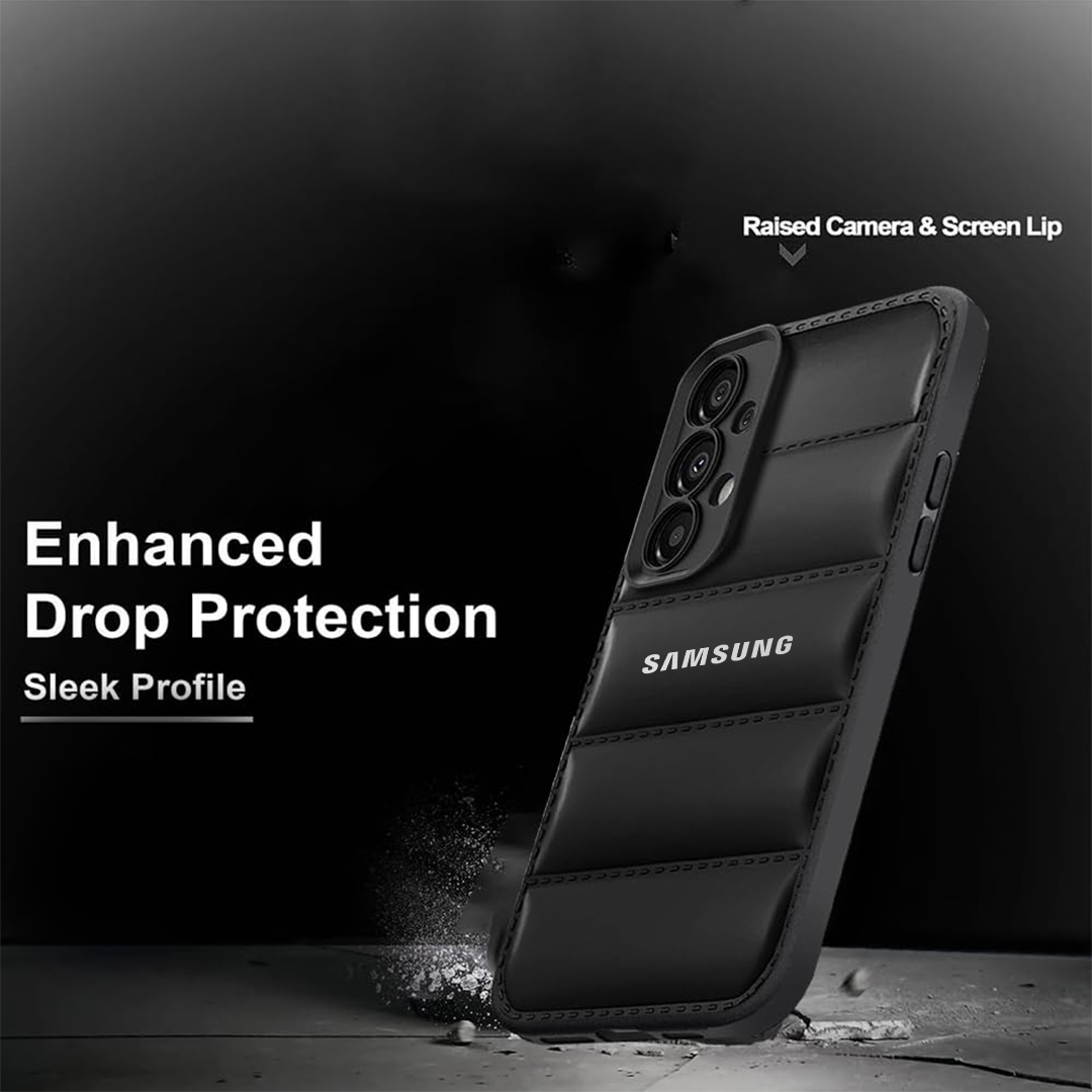 Galaxy A73 5G The Puffer Edition Soft Material Down Jacket Phone Case