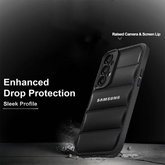 Samsung Galaxy A73 5G The Puffer Edition Soft Material Down Jacket Phone Case