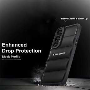 Galaxy A73 5G The Puffer Edition Soft Material Down Jacket Phone Case