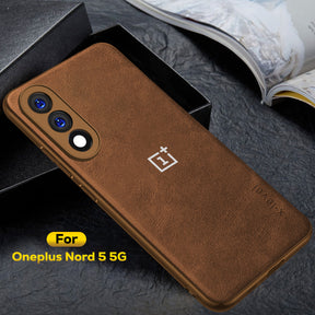 ONEPLUS NORD 5 5G Business LEATHER BACK CASE WITH CAMERA PROTECTION