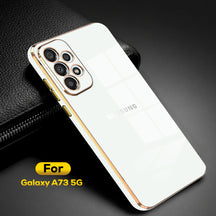 GALAXY A73 5G ULTRA-SHINE LUXURIOUS  BACK CASE WITH CAMERA PROTECTION