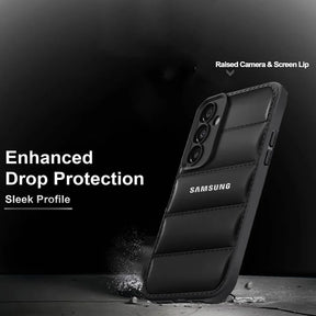 Galaxy A34 5G The Puffer Edition Soft Material Down Jacket Phone Case