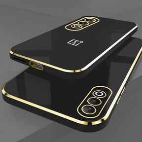 ONEPLUS NORD CE 4/LITE 5G ULTRA-SHINE GOLD ELECTROPLATED LUXURIOUS  BACK CASE WITH CAMERA PROTECTION