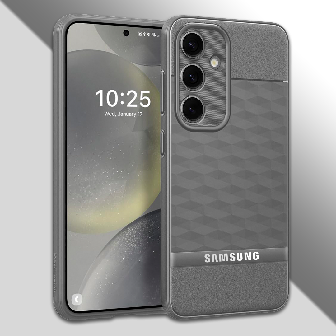 GALAXY A16 5G 3D Hexa Cube Design Drop Protection | Camera Protection  TPU Back Case