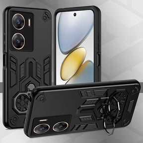Vivo V29E 5G Armor knight Series Camera Protection 2 in 1 Shockproof Phone Cover with Kickstand