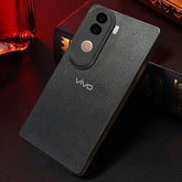 Vivo V40e 5G Solid Color Leather Texture Matte Phone Back Case