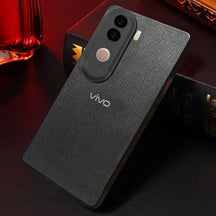 Vivo V40e 5G Solid Color Leather Texture Matte Phone Back Case