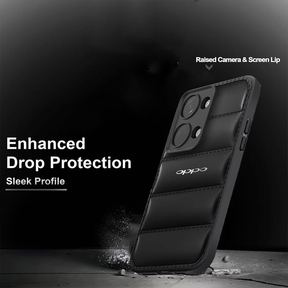OPPO RENO 13/13 PRO 5G The Puffer Edition Soft Material Down Jacket Phone Case