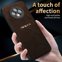 OPPO F27 5G Business Style PU LEATHER PROTECTIVE BACK CASE WITH CAMERA PROTECTION
