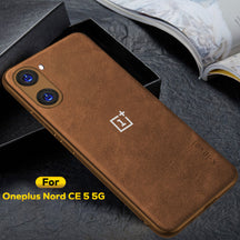 ONEPLUS NORD CE5 5G Business LEATHER BACK CASE WITH CAMERA PROTECTION