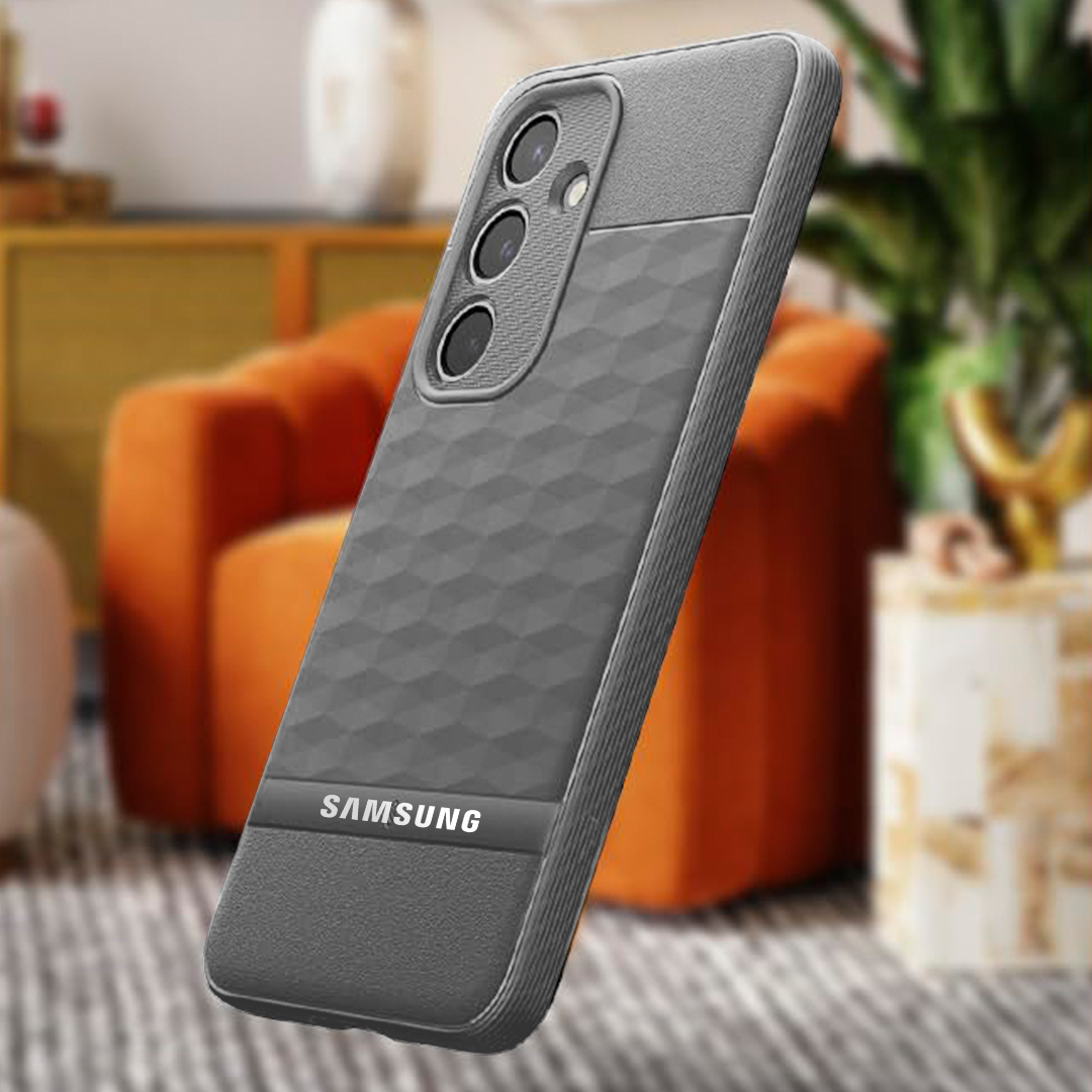 GALAXY A16 5G 3D Hexa Cube Design Drop Protection | Camera Protection  TPU Back Case
