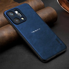 OPPO RENO 14 PRO 5G Business Style PU LEATHER PROTECTIVE BACK CASE WITH CAMERA PROTECTION