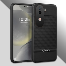 VIVO V40e 5G 3D Hexa Cube Design Drop Protection | Camera Protection  TPU Back Case