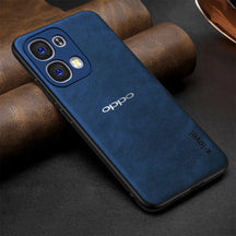 OPPO F31 5G Business Style PU LEATHER PROTECTIVE BACK CASE WITH CAMERA PROTECTION