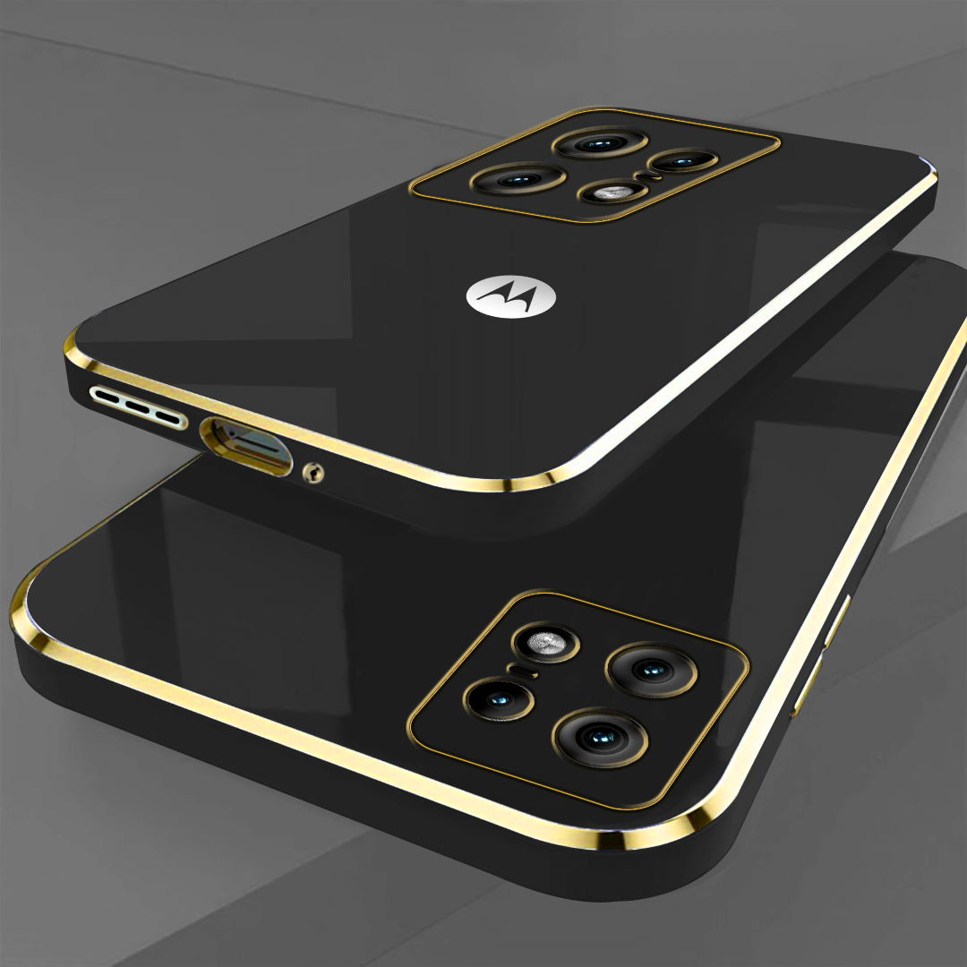 MOTOROLA EDGE 50 PRO ULTRA-SHINE LUXURIOUS  BACK CASE WITH CAMERA PROTECTION