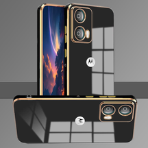 MOTOROLA EDGE 50 FUSION 5G ULTRA-SHINE LUXURIOUS  BACK CASE WITH CAMERA PROTECTION
