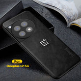 OnePlus 12 5G Business LEATHER BACK CASE WITH CAMERA PROTECTION
