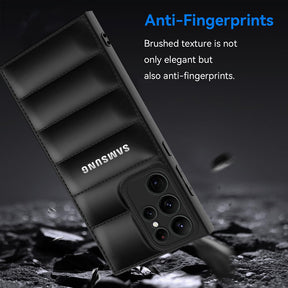 Samsung Galaxy S24 ULTRA The Puffer Edition Soft Material Down Jacket Phone Case
