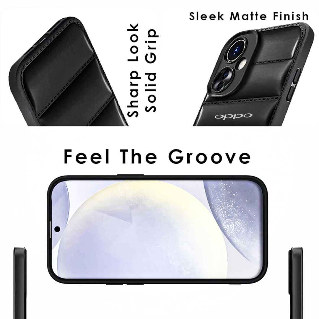 OPPO F25 PRO 5G The Puffer Edition Soft Material Down Jacket Phone Case