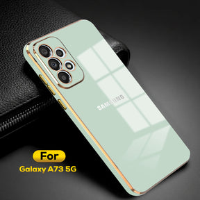 GALAXY A73 5G ULTRA-SHINE LUXURIOUS  BACK CASE WITH CAMERA PROTECTION