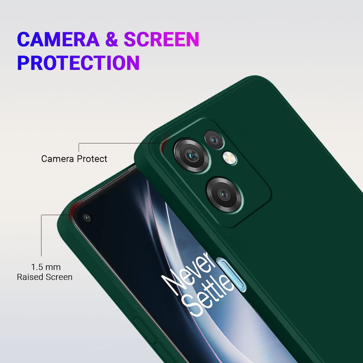 Pack of 5-Reno 7 5G Silicone Protective Case Back Cover