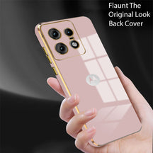 MOTOROLA EDGE 50 PRO 5G ULTRA-SHINE LUXURIOUS  BACK CASE WITH CAMERA PROTECTION