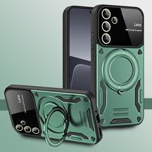SAMSUNG GALAXY A26 5G Heavy Duty Rugged Shockproof Camera Lens Protector Phone Cover with Kickstand