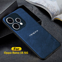 OPPO RENO 15 5G Business LEATHER BACK CASE WITH CAMERA PROTECTION