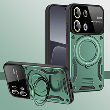 Oppo Reno 13 5G Heavy Duty Rugged Shockproof Camera Lens Protector Phone Cover with Kickstand