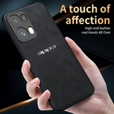 OPPO RENO 13 PRO 5G Business Style PU LEATHER PROTECTIVE BACK CASE WITH CAMERA PROTECTION