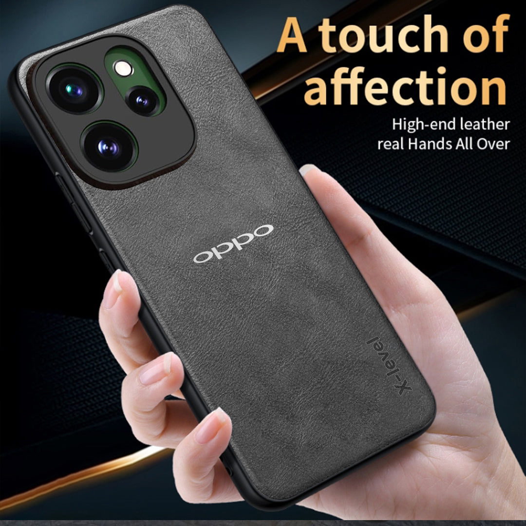 OPPO RENO 15 PRO 5G Business LEATHER BACK CASE WITH CAMERA PROTECTION