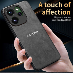 OPPO RENO 15 PRO 5G Business LEATHER BACK CASE WITH CAMERA PROTECTION