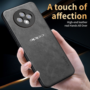 OPPO F27 5G Business Style PU LEATHER PROTECTIVE BACK CASE WITH CAMERA PROTECTION