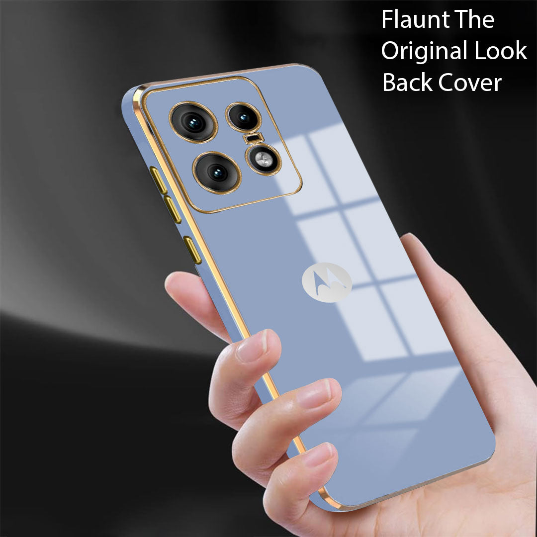 MOTOROLA EDGE 50 PRO 5G ULTRA-SHINE LUXURIOUS  BACK CASE WITH CAMERA PROTECTION