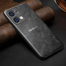 OPPO F31 5G Business Style PU LEATHER PROTECTIVE BACK CASE WITH CAMERA PROTECTION