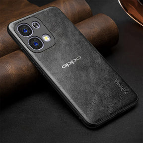OPPO F31 5G Business Style PU LEATHER PROTECTIVE BACK CASE WITH CAMERA PROTECTION
