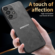 GALAXY A53 5G Business Style PU LEATHER PROTECTIVE BACK CASE WITH CAMERA PROTECTION