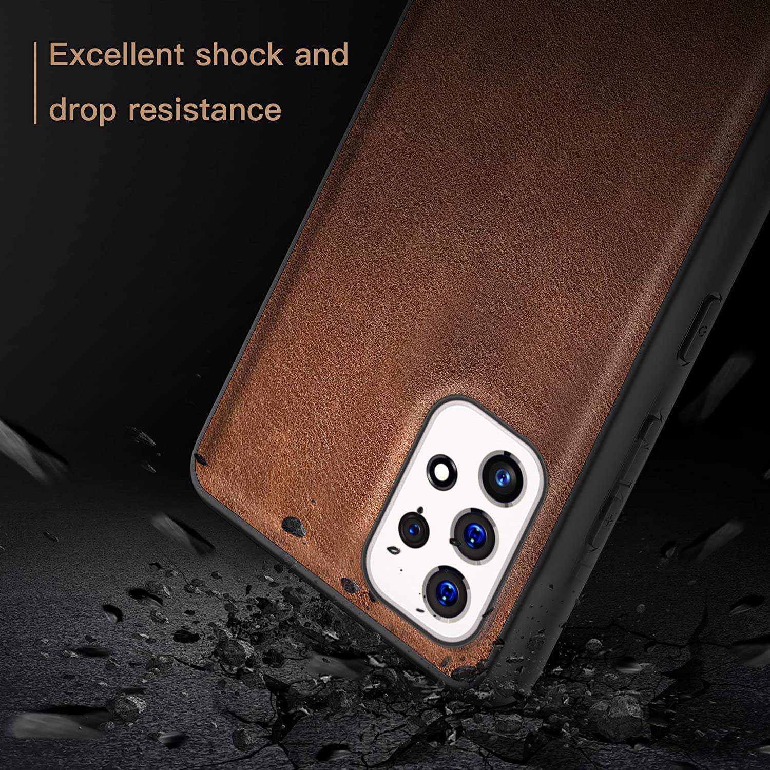 Galaxy A33 5G VINTAGE PU LEATHER PROTECTIVE BACK CASE