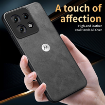 MOTOROLA EGDE 50 NEO 5G Business Style PU LEATHER PROTECTIVE BACK CASE WITH CAMERA PROTECTION