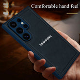 Samsung Galaxy S25 ULTRA 5G Vintage Leather Stitched Protective Back Case