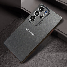 Samsung Galaxy S25 ULTRA 5G Solid Color Leather Texture Matte Phone Back Case