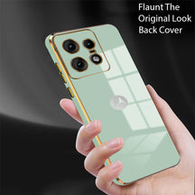 MOTOROLA EDGE 50 PRO 5G ULTRA-SHINE LUXURIOUS  BACK CASE WITH CAMERA PROTECTION